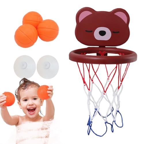 Dewireaey Saugnapfbasketball -Hoop, Badewanne Basketball Hoop | Cartoon Badewanne Basketballnetz,Tragbares Wasserspiel -Set Interaktives Badezimmerspiel für Mädchen Pool Schlafzimmer Beach Dewireaey Saugnapfbasketball -Hoop, Badewanne Basketball Hoop | Cartoon Badewanne Basketballnetz,Tragbares Wasserspiel -Set Interaktives Badezimmerspiel für Mädchen Pool Schlafzimmer Beach von Dewireaey