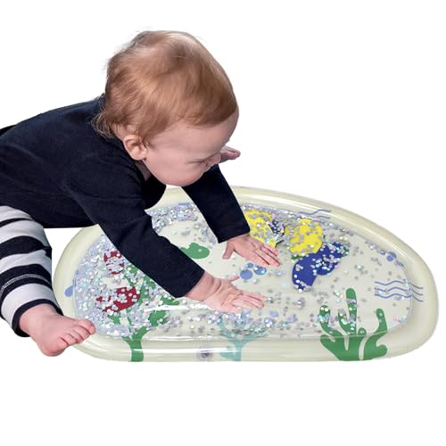 Dewireaey Wasser Bauchlage Matte,Aufblasbare Bauchlage Matte Spielzeuge - Aktivität Spielerisch Lernen Entwicklungsspielzeug Sensorik Für Wickeltisch Bett Zuhause Dewireaey Wasser Bauchlage Matte,Aufblasbare Bauchlage Matte Spielzeuge - Aktivität Spielerisch Lernen Entwicklungsspielzeug Sensorik Für Wickeltisch Bett Zuhause von Dewireaey