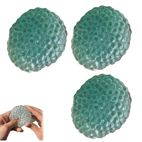 Handmade Pressure Relief Balls, Antistressball für Hände, Anti Stress Spielzeug Druckentlastungs Bälle, Formbare Vakuum-Ball Stressbälle, Tragbare Zappelspielzeuge zur Angstlinderung (3Stück,Blau) Handmade Pressure Relief Balls, Antistressball für Hände, Anti Stress Spielzeug Druckentlastungs Bälle, Formbare Vakuum-Ball Stressbälle, Tragbare Zappelspielzeuge zur Angstlinderung (3Stück,Blau) von Dewppxi