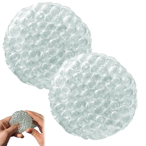Handmade Pressure Relief Balls, Antistressball für Hände, Anti Stress Spielzeug Druckentlastungs Bälle, Formbare Vakuum-Ball Stressbälle, Tragbare Zappelspielzeuge zur Angstlinderung (2Stück,Grün) Handmade Pressure Relief Balls, Antistressball für Hände, Anti Stress Spielzeug Druckentlastungs Bälle, Formbare Vakuum-Ball Stressbälle, Tragbare Zappelspielzeuge zur Angstlinderung (2Stück,Grün) von Dewppxi