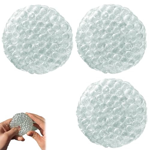 Handmade Pressure Relief Balls, Antistressball für Hände, Anti Stress Spielzeug Druckentlastungs Bälle, Formbare Vakuum-Ball Stressbälle, Tragbare Zappelspielzeuge zur Angstlinderung (3Stück,Grün) Handmade Pressure Relief Balls, Antistressball für Hände, Anti Stress Spielzeug Druckentlastungs Bälle, Formbare Vakuum-Ball Stressbälle, Tragbare Zappelspielzeuge zur Angstlinderung (3Stück,Grün) von Dewppxi