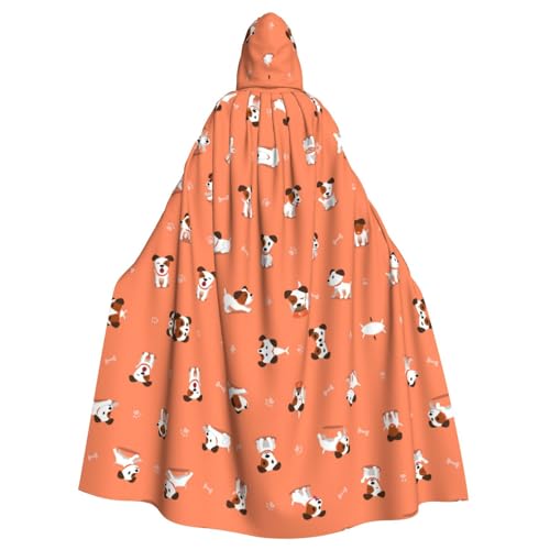Dfeppjhg Kapuzenumhang mit Hund mit großen Knochen, mit Kapuze, Halloween, Weihnachten, Party, Cosplay Dfeppjhg Kapuzenumhang mit Hund mit großen Knochen, mit Kapuze, Halloween, Weihnachten, Party, Cosplay von Dfeppjhg