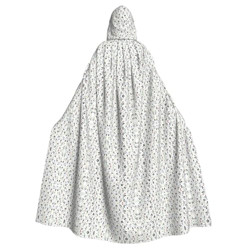 Dfeppjhg Kapuzenumhang mit Kapuze, gestreift, für Halloween, Weihnachten, Party, Cosplay-Kostüme Dfeppjhg Kapuzenumhang mit Kapuze, gestreift, für Halloween, Weihnachten, Party, Cosplay-Kostüme von Dfeppjhg