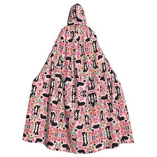Dfeppjhg Kapuzenumhang mit Kapuze und Hundeaufdruck, Halloween, Weihnachten, Party, Cosplay-Kostüme Dfeppjhg Kapuzenumhang mit Kapuze und Hundeaufdruck, Halloween, Weihnachten, Party, Cosplay-Kostüme von Dfeppjhg