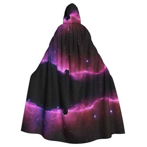 Dfeppjhg Kapuzenumhang mit Kapuze und dunklem Sternenhimmel, für Halloween, Weihnachten, Party, Cosplay Dfeppjhg Kapuzenumhang mit Kapuze und dunklem Sternenhimmel, für Halloween, Weihnachten, Party, Cosplay von Dfeppjhg