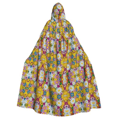 Dfeppjhg Kapuzenumhang mit Kapuze und süßem Cartoon-Blumendruck, Halloween, Weihnachten, Party, Cosplay-Kostüme Dfeppjhg Kapuzenumhang mit Kapuze und süßem Cartoon-Blumendruck, Halloween, Weihnachten, Party, Cosplay-Kostüme von Dfeppjhg