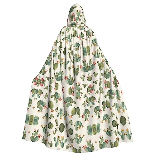 Dfeppjhg Kapuzenumhang mit niedlichem Kaktus-Druck, mit Kapuze, Halloween, Weihnachten, Party, Cosplay-Kostüme Dfeppjhg Kapuzenumhang mit niedlichem Kaktus-Druck, mit Kapuze, Halloween, Weihnachten, Party, Cosplay-Kostüme von Dfeppjhg