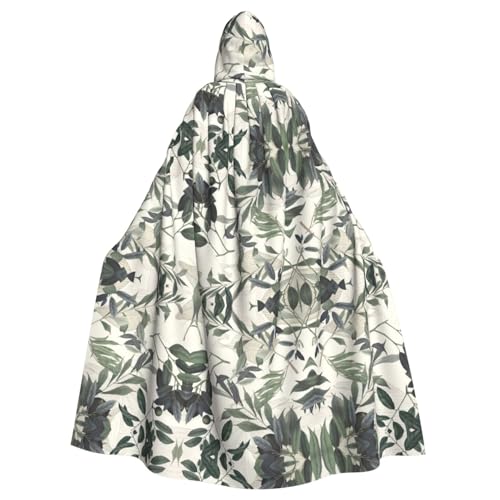 Dfeppjhg Kapuzenumhang mit niedlichem Palmenblatt-Druck, mit Kapuze, Halloween, Weihnachten, Party, Cosplay-Kostüme Dfeppjhg Kapuzenumhang mit niedlichem Palmenblatt-Druck, mit Kapuze, Halloween, Weihnachten, Party, Cosplay-Kostüme von Dfeppjhg