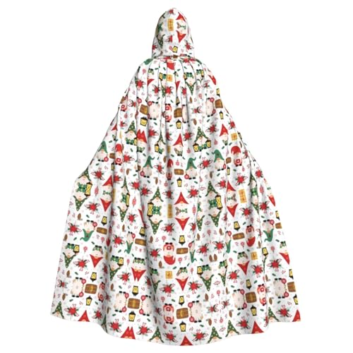 Dfeppjhg Kapuzenumhang mit niedlichem Zwergen-Druck, mit Kapuze, Halloween, Weihnachten, Party, Cosplay-Kostüme Dfeppjhg Kapuzenumhang mit niedlichem Zwergen-Druck, mit Kapuze, Halloween, Weihnachten, Party, Cosplay-Kostüme von Dfeppjhg