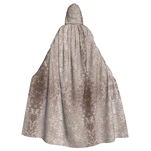 Dfeppjhg Klassischer Kapuzenumhang mit Kapuze und Schlangenhaut-Druck, Halloween, Weihnachten, Party, Cosplay-Kostüme Dfeppjhg Klassischer Kapuzenumhang mit Kapuze und Schlangenhaut-Druck, Halloween, Weihnachten, Party, Cosplay-Kostüme von Dfeppjhg