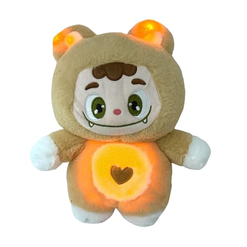 Dfstvup Atmendes Stofftier,Farbwechselndes Atmendes Kuscheltier - Multifunktionale Wohnaccessoires & Kuschelige Einschlafhilfe Für Kinder von Dfstvup