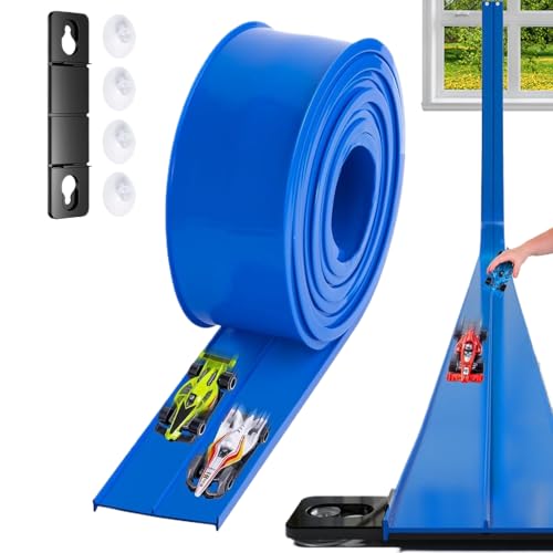 Dfstvup Biegsame Rennbahn Für Kinder,Flexible Rennstrecke Spielzeug Mit | Fahrzeugspielzeug Für Zuhause Garten Klassenzimmer Kindergarten Indoor Outdoor Spielzimmer von Dfstvup