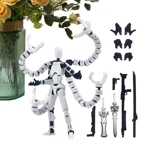 Dfstvup Cool Actionfiguren | Roboter-Figur Mit Gelenken - Mehrfach Gelenkige Sammlerfiguren Vormontiert Bewegliche Spielzeug Für Kinder & Fans Dfstvup Cool Actionfiguren | Roboter-Figur Mit Gelenken - Mehrfach Gelenkige Sammlerfiguren Vormontiert Bewegliche Spielzeug Für Kinder & Fans von Dfstvup