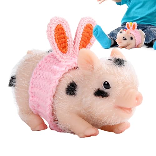 Dfstvup Kinder Tierspielzeug, Tierspielzeug für Kinder - Niedliche realistische Ferkel Spielzeug,Geburtstag Weihnachtslieger Strümpfe, lustige Wohnkultur für Kinder Mädchen Dfstvup Kinder Tierspielzeug, Tierspielzeug für Kinder - Niedliche realistische Ferkel Spielzeug,Geburtstag Weihnachtslieger Strümpfe, lustige Wohnkultur für Kinder Mädchen von Dfstvup