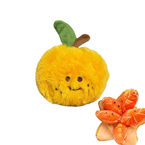 Dfstvup Orange Plüschspielzeug, Orange Plüsch, Schale Mandarine Plüschspannungsreliever, Süßer Obststresserhebung entspannte entspannende Zappelspielzeug für Kinder Mädchen Dfstvup Orange Plüschspielzeug, Orange Plüsch, Schale Mandarine Plüschspannungsreliever, Süßer Obststresserhebung entspannte entspannende Zappelspielzeug für Kinder Mädchen von Dfstvup