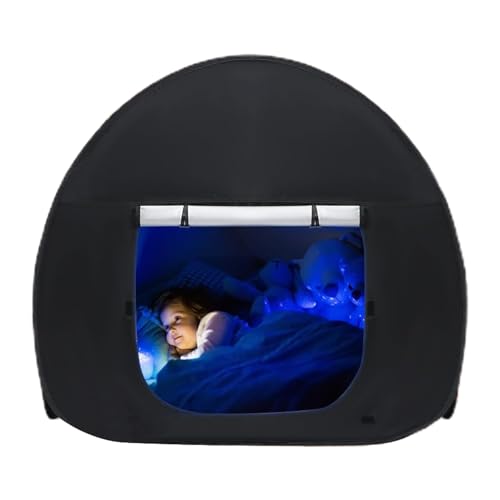 Dfstvup Pop-up-Zelt für Kinder, Pop-up-Zelt für Kinder - Schwarzes Pop-Up-Zelt mit Aufbewahrungstasche | Dunkelkammerzelt, sensorisches Nest zur Beruhigung, beruhigendes Versteck, Faltbare Zelte für Dfstvup Pop-up-Zelt für Kinder, Pop-up-Zelt für Kinder - Schwarzes Pop-Up-Zelt mit Aufbewahrungstasche | Dunkelkammerzelt, sensorisches Nest zur Beruhigung, beruhigendes Versteck, Faltbare Zelte für von Dfstvup