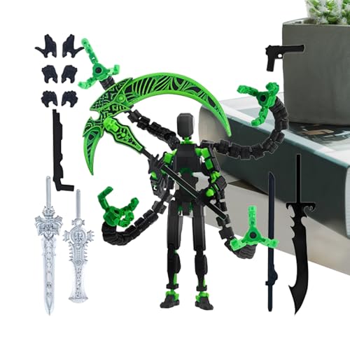 Dfstvup Robot Actionfigur | Roboter Actionfigur Sammlerstück,Mehrfach Gelenkige Sammlerfiguren Vormontiert Bewegliche Spielzeug Für Kinder & Fans Dfstvup Robot Actionfigur | Roboter Actionfigur Sammlerstück,Mehrfach Gelenkige Sammlerfiguren Vormontiert Bewegliche Spielzeug Für Kinder & Fans von Dfstvup