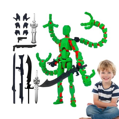 Dfstvup Robot Actionfigur - Roboter-Figur Mit Gelenken - Mehrfach Gelenkige Sammlerfiguren Vormontiert Bewegliche Spielzeug Für Kinder & Fans Dfstvup Robot Actionfigur - Roboter-Figur Mit Gelenken - Mehrfach Gelenkige Sammlerfiguren Vormontiert Bewegliche Spielzeug Für Kinder & Fans von Dfstvup