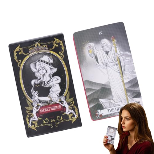 Dfstvup Tarotkarten, Tragbare Wahrsagekarten, Mystisches Brettspiel-Lernspielzeug Für Kinder Reisen Meditation Abenteuer Geburtstag Familienfeiern Freunde Dfstvup Tarotkarten, Tragbare Wahrsagekarten, Mystisches Brettspiel-Lernspielzeug Für Kinder Reisen Meditation Abenteuer Geburtstag Familienfeiern Freunde von Dfstvup