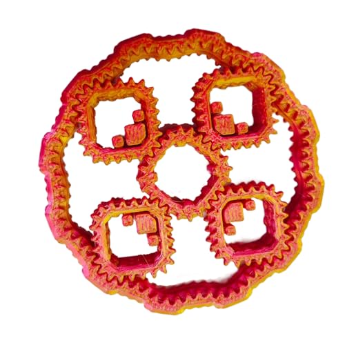 Dfstvup Zahnrad Fidget Spielzeug | Hand Spinner Mit Sensorik-Zahnrädern - Sensorisches Entspannungsspielzeug Tragbar Für Schule Reisen Kompaktes Gyroskop Dfstvup Zahnrad Fidget Spielzeug | Hand Spinner Mit Sensorik-Zahnrädern - Sensorisches Entspannungsspielzeug Tragbar Für Schule Reisen Kompaktes Gyroskop von Dfstvup
