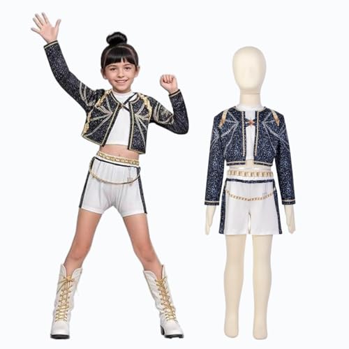Halloween Cosplay-Kostüme Für Mädchen, Anime De-Mond Hunter Kostüm, Charakter-Cosplay-Outfit Für Kids Holiday Carnival Party Dress-up, Rollenspiel, Bühnenperformance von Dfstvup