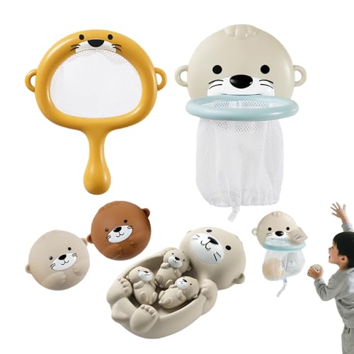 Dgayaeic Badewannenspielzeug - Schwimmende Tierfamilie Badespielzeug Für Babys | Schwimmende Tiere Sensorik Badewannenspiel Für Reisen Feste Pool Outdoor Dusche Dgayaeic Badewannenspielzeug - Schwimmende Tierfamilie Badespielzeug Für Babys | Schwimmende Tiere Sensorik Badewannenspiel Für Reisen Feste Pool Outdoor Dusche von Dgayaeic