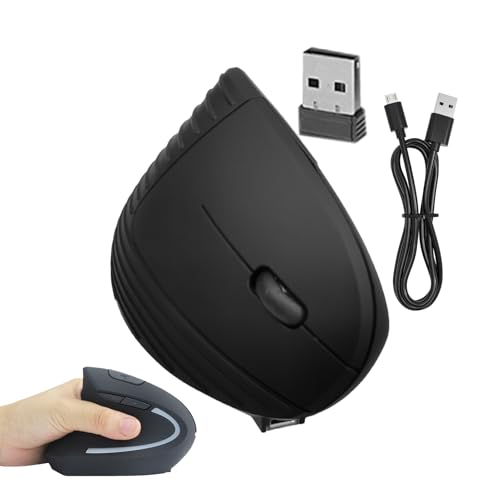 Dgayaeic Computer vertikale Mäuse, vertikale Mäuse für kleine Hände | Wiederaufladbares Spiel Laptop -Zubehör,Wireless vertikale ergonomische optische Mäuse für Arbeit und Spiel, ideal für Zuhause und Dgayaeic Computer vertikale Mäuse, vertikale Mäuse für kleine Hände | Wiederaufladbares Spiel Laptop -Zubehör,Wireless vertikale ergonomische optische Mäuse für Arbeit und Spiel, ideal für Zuhause und von Dgayaeic