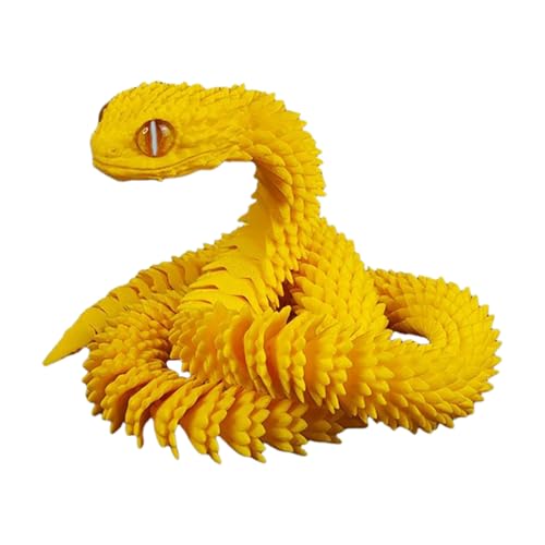Dgayaeic Gliederschlange - Tierfigur Aus 3D-Druck Für Realistische Streiche | Schlangen-Streiche & Gags Für Erwachsene, Frauen, Männer, Kinder & Jugendliche Dgayaeic Gliederschlange - Tierfigur Aus 3D-Druck Für Realistische Streiche | Schlangen-Streiche & Gags Für Erwachsene, Frauen, Männer, Kinder & Jugendliche von Dgayaeic