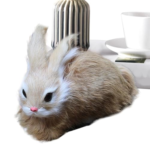 Dgayaeic Plüschtier Hase,Kuscheliges Plüsch Kaninchen Spielzeug Für Kinder - Kuschelhasen Modell Sammelfigur Deko Für Couch Bett Wohnzimmer Schlafzimmer von Dgayaeic