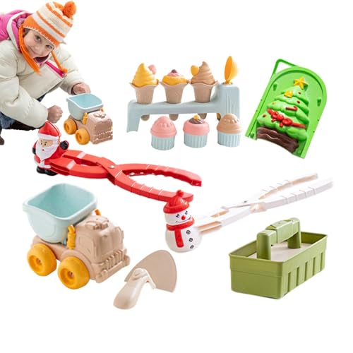 Dgayaeic Snow Ball Maker Set, Maker Clips Snow, Outdoor Snow Ball Maker Toy, Winter Play Snow Toys Sand Clay Mold Tools for Fight Beach Player Reusable Suitable for Adults and Children Dgayaeic Snow Ball Maker Set, Maker Clips Snow, Outdoor Snow Ball Maker Toy, Winter Play Snow Toys Sand Clay Mold Tools for Fight Beach Player Reusable Suitable for Adults and Children von Dgayaeic