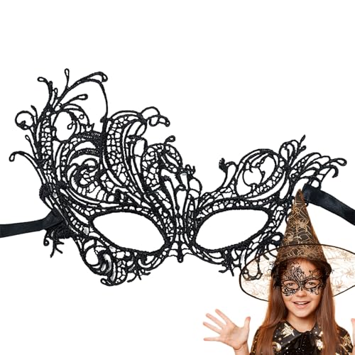 Dgayaeic Spitze Augenmaske | Damen Cosplay Gesichtsmaske | Damen Mädchen Augenmaske Karneval Kostüm Party Bühnenauftritt Halloween Geburtstag Dgayaeic Spitze Augenmaske | Damen Cosplay Gesichtsmaske | Damen Mädchen Augenmaske Karneval Kostüm Party Bühnenauftritt Halloween Geburtstag von Dgayaeic