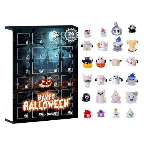 Halloween Ghost Toys, Horror Countdown Toy Box, niedliche, gruselige Geisterfiguren, Harz, interaktiver Countdown-Advent Feature, kinderfreundliches und sammelbares Halloween-Spielzeug für und Halloween Ghost Toys, Horror Countdown Toy Box, niedliche, gruselige Geisterfiguren, Harz, interaktiver Countdown-Advent Feature, kinderfreundliches und sammelbares Halloween-Spielzeug für und von Dgayaeic