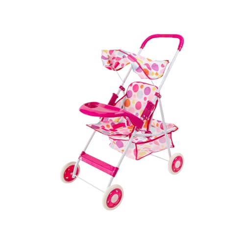 Spielzeugwagen für Babypuppen, Babypuppenwagen, Kinderwagen-Rollenspielspielzeug, EIN integriertes unteres Lagerkorb, Faltbare, Glatte und Griff für kleine Hände Spielzeugwagen für Babypuppen, Babypuppenwagen, Kinderwagen-Rollenspielspielzeug, EIN integriertes unteres Lagerkorb, Faltbare, Glatte und Griff für kleine Hände von Dgayaeic