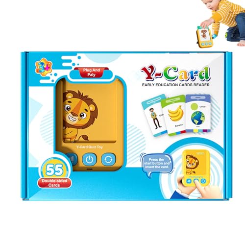 Talking Flash Cards for Toddler, Learning Flash Cards, Speech Development Flash Cards Early Educational Toys Preschool Learning Reading Machine Learning Reinforcement Tool Thoughtful Present for Kids Talking Flash Cards for Toddler, Learning Flash Cards, Speech Development Flash Cards Early Educational Toys Preschool Learning Reading Machine Learning Reinforcement Tool Thoughtful Present for Kids von Dgayaeic
