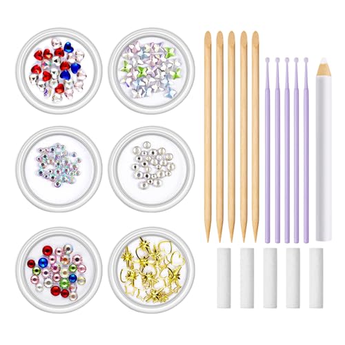 ZahnEdelstein Set Zahnstein Schmuck Set Zahnschmuck Steinchen Schmetterling Tooth Gem Kit Für Schminkpartys, Feiern Und Rollenspiele ZahnEdelstein Set Zahnstein Schmuck Set Zahnschmuck Steinchen Schmetterling Tooth Gem Kit Für Schminkpartys, Feiern Und Rollenspiele von Dgayaeic