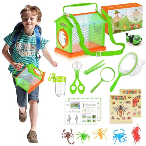 Dhqkqg Insektenfalle-Set für Kinder, Insektenjagd-Kits für Kinder Dhqkqg Insektenfalle-Set für Kinder, Insektenjagd-Kits für Kinder von Dhqkqg