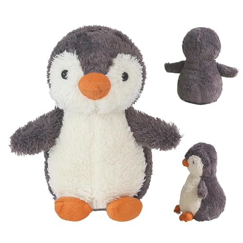 Dhqkqg Kuscheltier Pinguin PlüSchtier, Stofftier Schmusetier Zum Kuscheln & Spielen, Pinguin Stofftier PlüSchtier, Squishmallow Pinguin Geschenk, PlüSchpinguin Geschenke FüR MäDchen Und Jungen von Dhqkqg