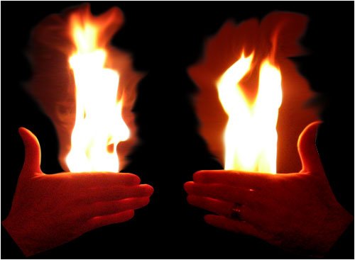 Feuer in den Händen (vertrieben von 2) von Magie
