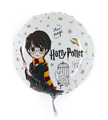 Harry Potter Folienballon Ballon Mylar Runde (46 cm, 18 Zoll) Original Wizarding World von Ciao