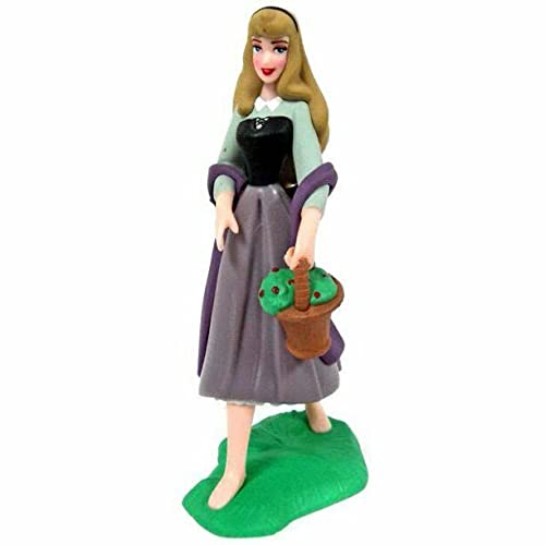 Princess Dornröschen Aurora-Figur aus PVC mit Korb von Di