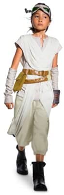 Rey-Kostüm für Kinder, Star Wars: Das Erwachen der Macht, Größe 7–8 Jahre, inkl. Tunika, Hose, Schutzbrille, befestigten Gürteln und Tasche, abgetrennten Ärmeln und Stiefelüberzügen Rey-Kostüm für Kinder, Star Wars: Das Erwachen der Macht, Größe 7–8 Jahre, inkl. Tunika, Hose, Schutzbrille, befestigten Gürteln und Tasche, abgetrennten Ärmeln und Stiefelüberzügen von Di
