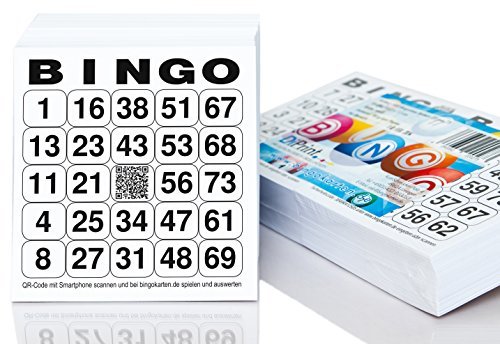 DiPrint 500 Bingolose/Bingotickets System 24 aus 75 (10,5 x 11 cm) von DiPrint
