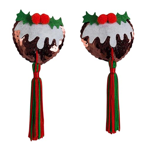 Diabolical Gifts DP0644 Weihnachtspudding-Quasten – lustige Wichtel-Geschenke für Frauen unter 4,5 kg, unhöfliche Geschenke für sie, lustig für Frauen, Neuheit und Gag-Spielzeug für sie von Diabolical