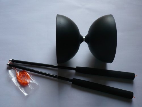 Henrys Circus Diabolo SCHWARZ mit ULK2 schwarz + Henrys Carbon schwarz Henrys Circus Diabolo SCHWARZ mit ULK2 schwarz + Henrys Carbon schwarz von Diabolonet