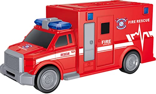 Diakakis Luna Feuerwehr Fahrzeug Auto City Rescue m. Licht/Soundeffekt Einsatzfahrzeug Diakakis Luna Feuerwehr Fahrzeug Auto City Rescue m. Licht/Soundeffekt Einsatzfahrzeug von Diakakis