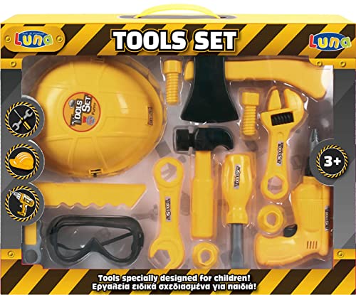Diakakis Luna Kinder Werkzeugset 13-TLG. Heimwerker Handwerker Werkzeug Spielset +3J Diakakis Luna Kinder Werkzeugset 13-TLG. Heimwerker Handwerker Werkzeug Spielset +3J von Diakakis
