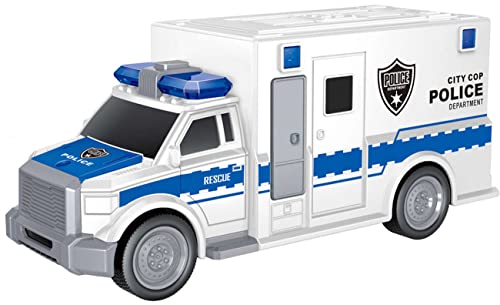 Diakakis Luna Polizei Fahrzeug LKW City Rescue m. Licht/Soundeffekt Einsatzfahrzeug Diakakis Luna Polizei Fahrzeug LKW City Rescue m. Licht/Soundeffekt Einsatzfahrzeug von Diakakis