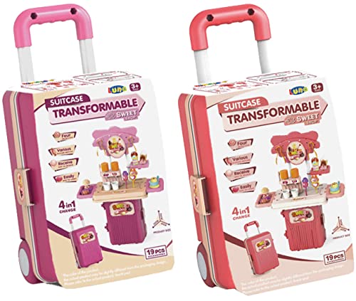 Diakakis Luna Trolley Candy 4in1 m. Zubehör 19-TLG. Kinder Süßwaren Süßigkeiten Spielset Diakakis Luna Trolley Candy 4in1 m. Zubehör 19-TLG. Kinder Süßwaren Süßigkeiten Spielset von Diakakis
