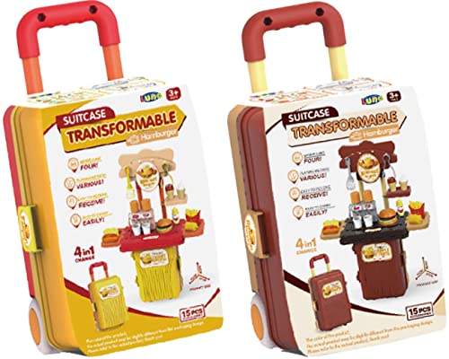 Diakakis Luna Trolley Fast Food 4in1 mit Zubehör 15-TLG. Kinder Imbiss Stand Bude Spielset Diakakis Luna Trolley Fast Food 4in1 mit Zubehör 15-TLG. Kinder Imbiss Stand Bude Spielset von Diakakis