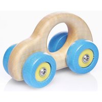 Pfingstweid - Greifling BrummBrumm aus Ahorn mit bunten Rädern, Holz Pfingstweid - Greifling BrummBrumm aus Ahorn mit bunten Rädern, Holz von Diakonie Pfingtweid e.V.